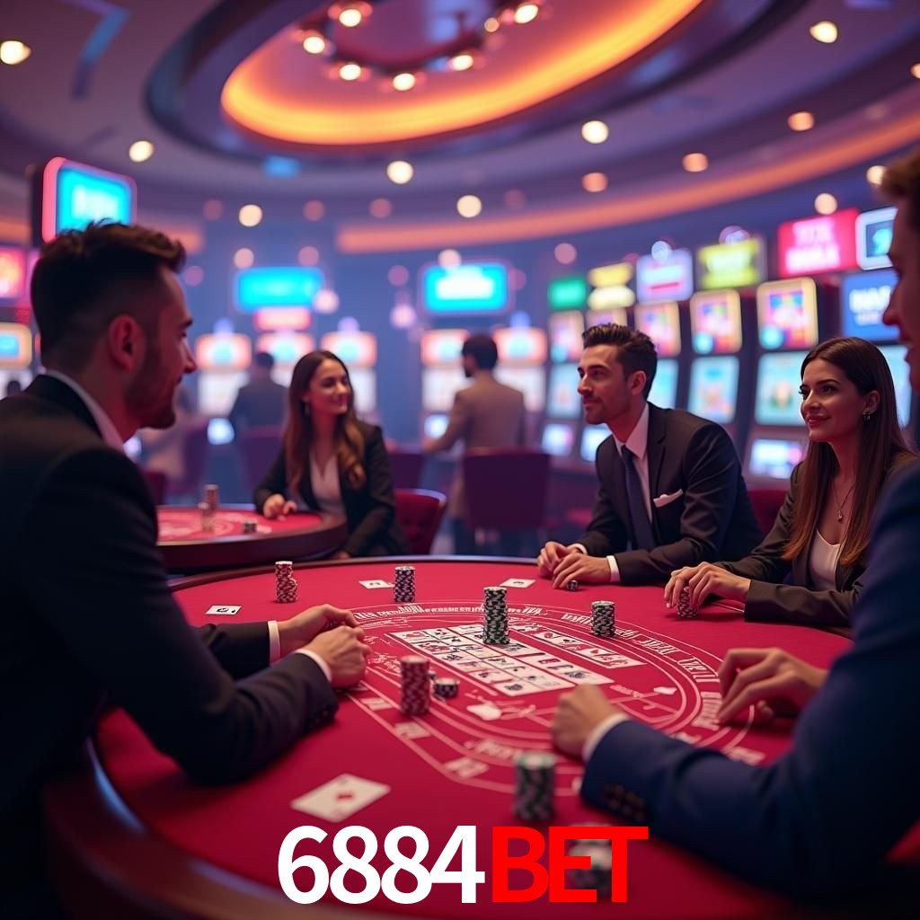 A Experiência Imersiva dos Cassinos Ao Vivo no 6884bet
